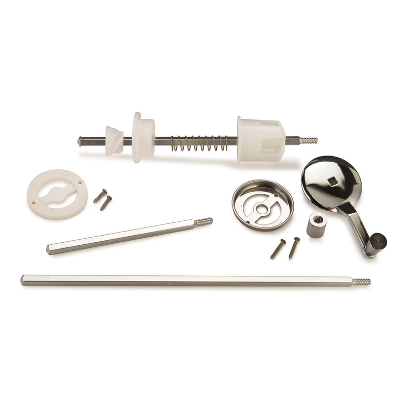 Ceramic Hand Crank Salt or Pepper Mill Grinder Mechanism Turning Kit - Finish:Chrome